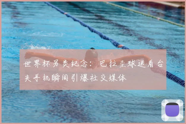 世界杯另类纪念：巴拉圭球迷看台夹手机瞬间引爆社交媒体